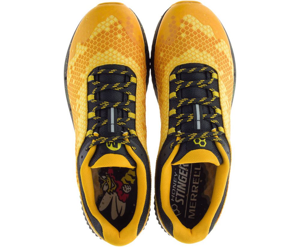Merrell Sneakers Yellow - Agility Synthesis X Honey Stinger - Womens 76ZXBTHQE